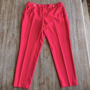White House Black Market Red Pants